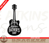Melody For Dad: Digital Download with SVG and PNG Files for Father's Day